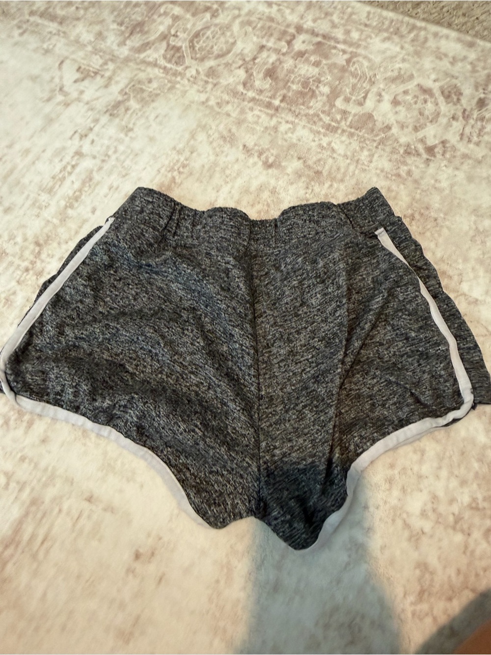 READY TO GO - Heather Gray Shorts with Side Trim - Women’s XL